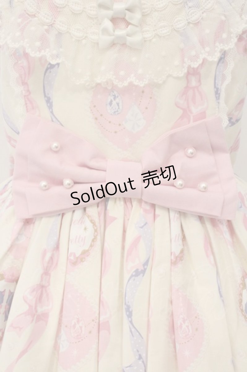 画像4: Angelic Pretty / Dolly Catジャンパースカート  オフシロ O-26-05-12-073-AP-OP-IG-OS (4)