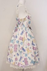 画像4: Angelic Pretty / Jelly Candy Toysハートジャンパースカート  シロ O-26-05-12-075-AP-OP-IG-OS (4)