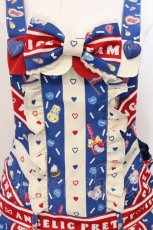 画像2: Angelic Pretty / Ice Cream Parlorサロペット  ブルー O-26-05-12-077-AP-OP-IG-OS (2)