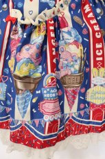 画像4: Angelic Pretty / Ice Cream Parlorサロペット  ブルー O-26-05-12-077-AP-OP-IG-OS (4)
