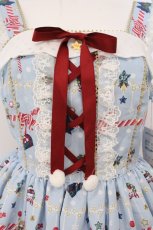 画像3: Angelic Pretty / Fancy Noel SpecialジャンパースカートSet  サックス O-26-05-12-078-AP-OP-IG-OS (3)