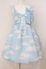 画像1: Angelic Pretty / Misty SkyジャンパースカートSet（2025）  サックス O-26-05-12-079-AP-OP-IG-OS (1)