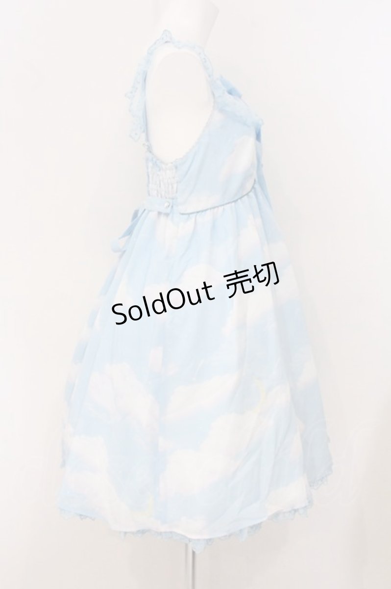 画像5: Angelic Pretty / Misty SkyジャンパースカートSet（2025）  サックス O-26-05-12-079-AP-OP-IG-OS (5)