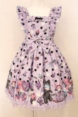画像1: Angelic Pretty / Happy Treat Partyジャンパースカート  ラベンダー O-26-05-12-080-AP-OP-IG-OS (1)