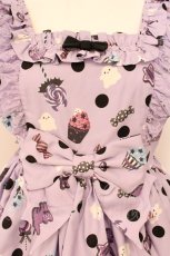画像2: Angelic Pretty / Happy Treat Partyジャンパースカート  ラベンダー O-26-05-12-080-AP-OP-IG-OS (2)