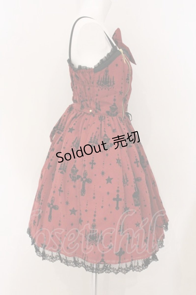 画像5: Angelic Pretty / Holy LanternジャンパースカートSet  アカ O-26-05-12-081-AP-OP-IG-OS (5)