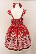 画像7: Angelic Pretty / Wonder Patisserie SpecialジャンパースカートSet  特別限定色アカ O-26-05-12-083-AP-OP-IG-OS (7)