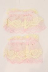 画像3: Angelic Pretty / ドットリボン配色お袖とめ  イエロー×ピンク O-26-05-12-086-AP-ZA-IG-OS (3)