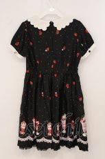 画像4: Ank Rouge / SweetParfait スカラップワンピース  クロ O-26-05-12-012-CA-OP-IG-OS (4)