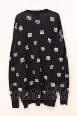 画像3: F.F.T.Collection / 闇カーディガン  ブラック×ホワイト O-26-05-12-016-PU-TO-IG-OS (3)