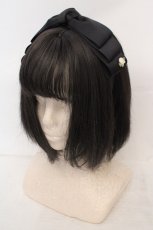 画像1: m petit by misako / NINA's/AM*NIリボンカチューシャ  クロ O-26-05-13-001-LO-AC-IG-OS (1)