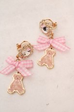 画像1: m petit by misako / TT*AMクマイヤリング  ピンク×ゴールド O-26-05-13-044-LO-AC-IG-OS (1)