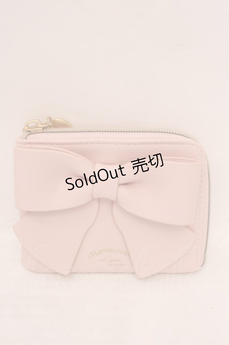 画像1: m petit by misako / サンリオキャラクターズコインケース  ピンク マロンクリーム O-26-05-13-049-LO-ZA-IG-ZT486 (1)