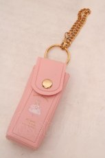 画像1: m petit by misako / リップケースチャーム  ピンク マロンクリーム O-26-05-13-050-LO-ZA-IG-OS (1)