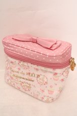 画像1: Maison de FLEUR / marrocream スクエアポーチ  ピンク O-26-05-13-051-LO-ZA-IG-OS (1)