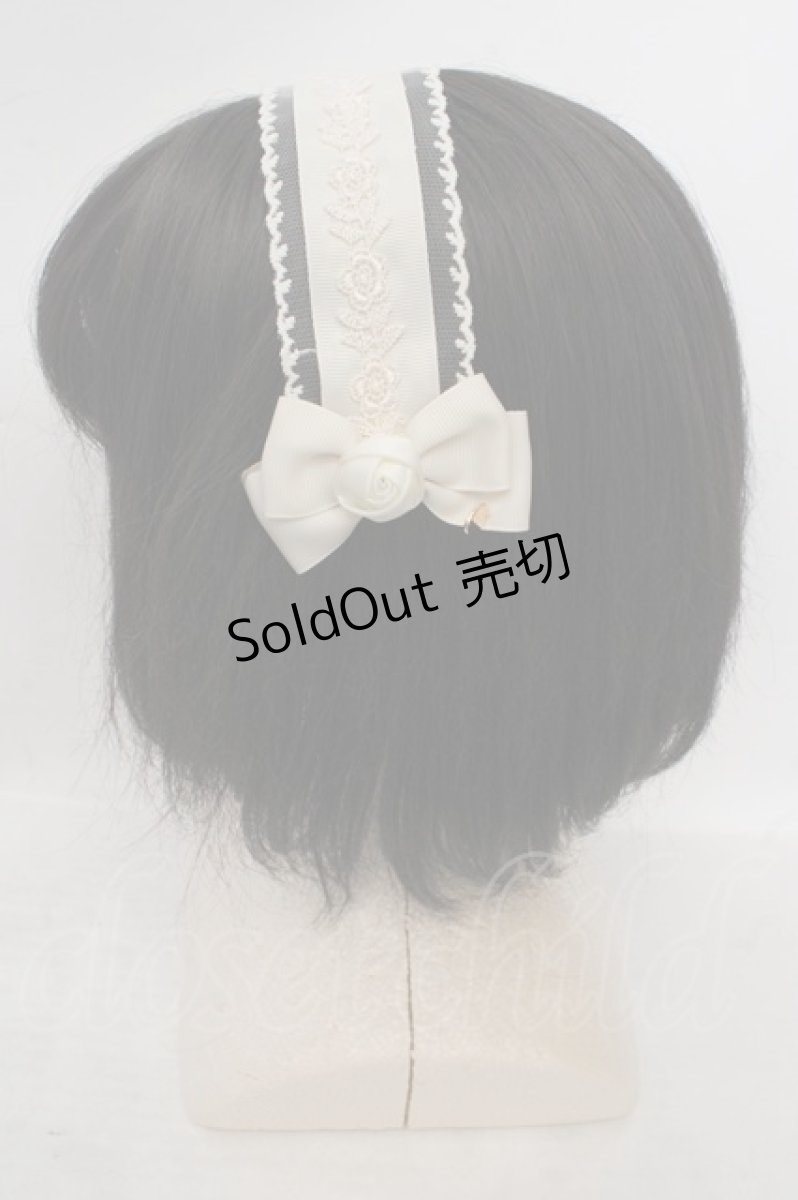 画像3: m petit by misako / AM*NIヘッドドレスA  オフシロ O-26-05-13-005-LO-AC-IG-ZT575-F005 (3)
