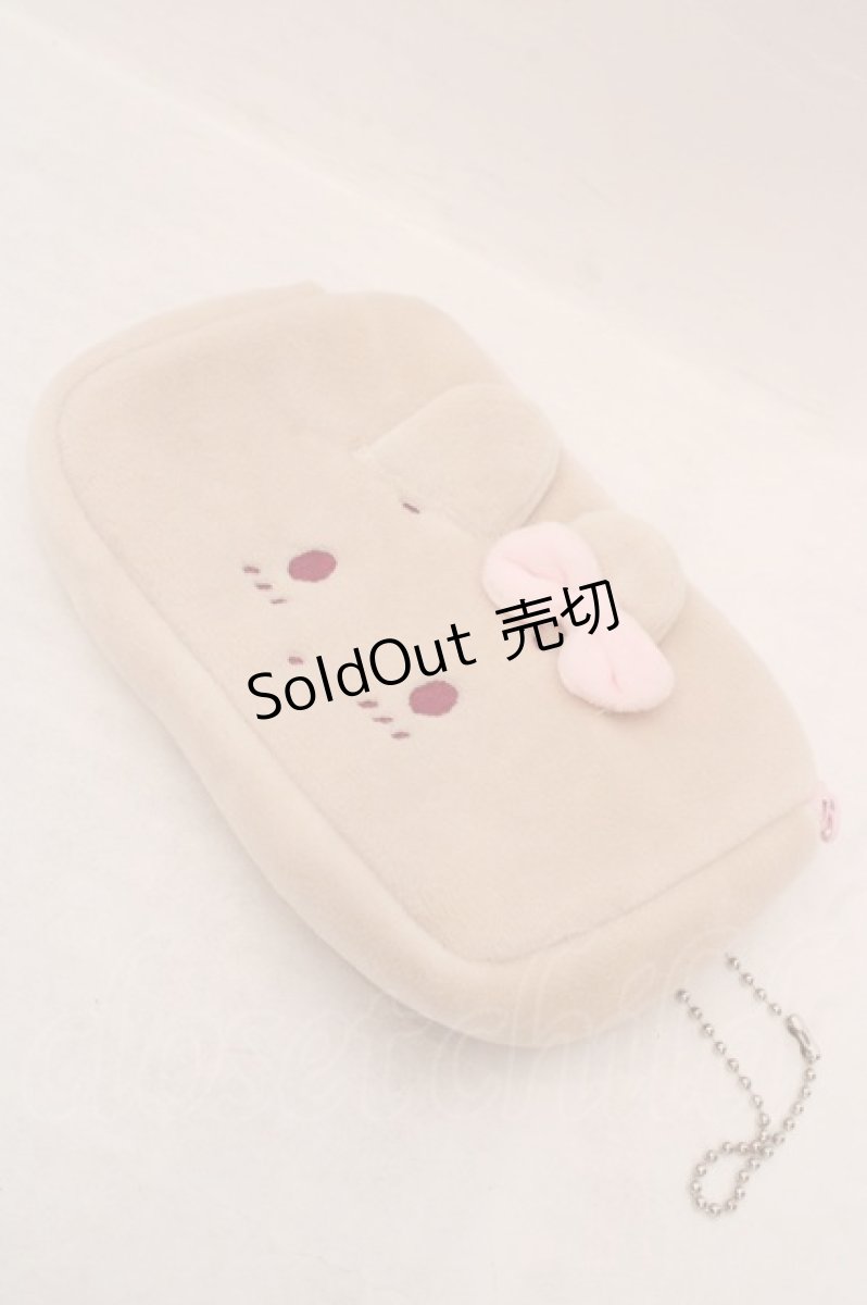 画像1: m petit by misako / サンリオコラボ ティッシュケース  ベージュ O-26-05-13-058-LO-ZA-IG-OS (1)