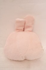 画像2: Maison de FLEUR / クリーミーうさぎフェイスポーチ  ピンク O-26-05-13-062-LO-ZA-IG-OS (2)