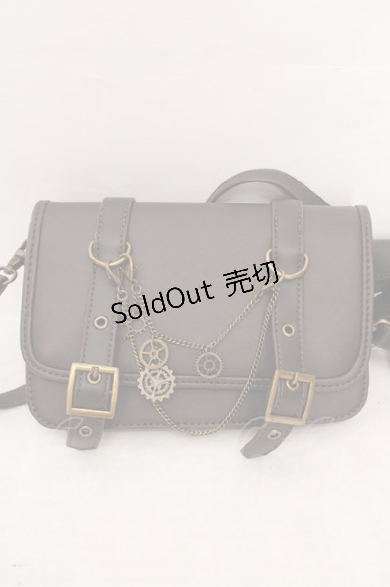画像1: Amavel / Steampunk Gear 2wayミニバッグ  ブラウン O-26-05-13-063-CA-BG-OW-OS (1)