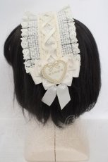 画像3: m petit by misako / AM*NIPLヘッドドレス  オフシロ O-26-05-13-007-LO-AC-IG-OS (3)