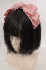 画像1: m petit by misako / NINA's/AM*NIリボンカチューシャ  ピンク O-26-05-13-008-LO-AC-IG-OS (1)