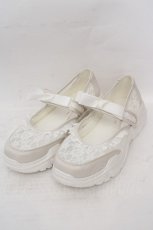 画像1: m petit by misako / AMコウリボンフリルSNK L シロ O-26-05-13-010-LO-SH-IG-OS (1)