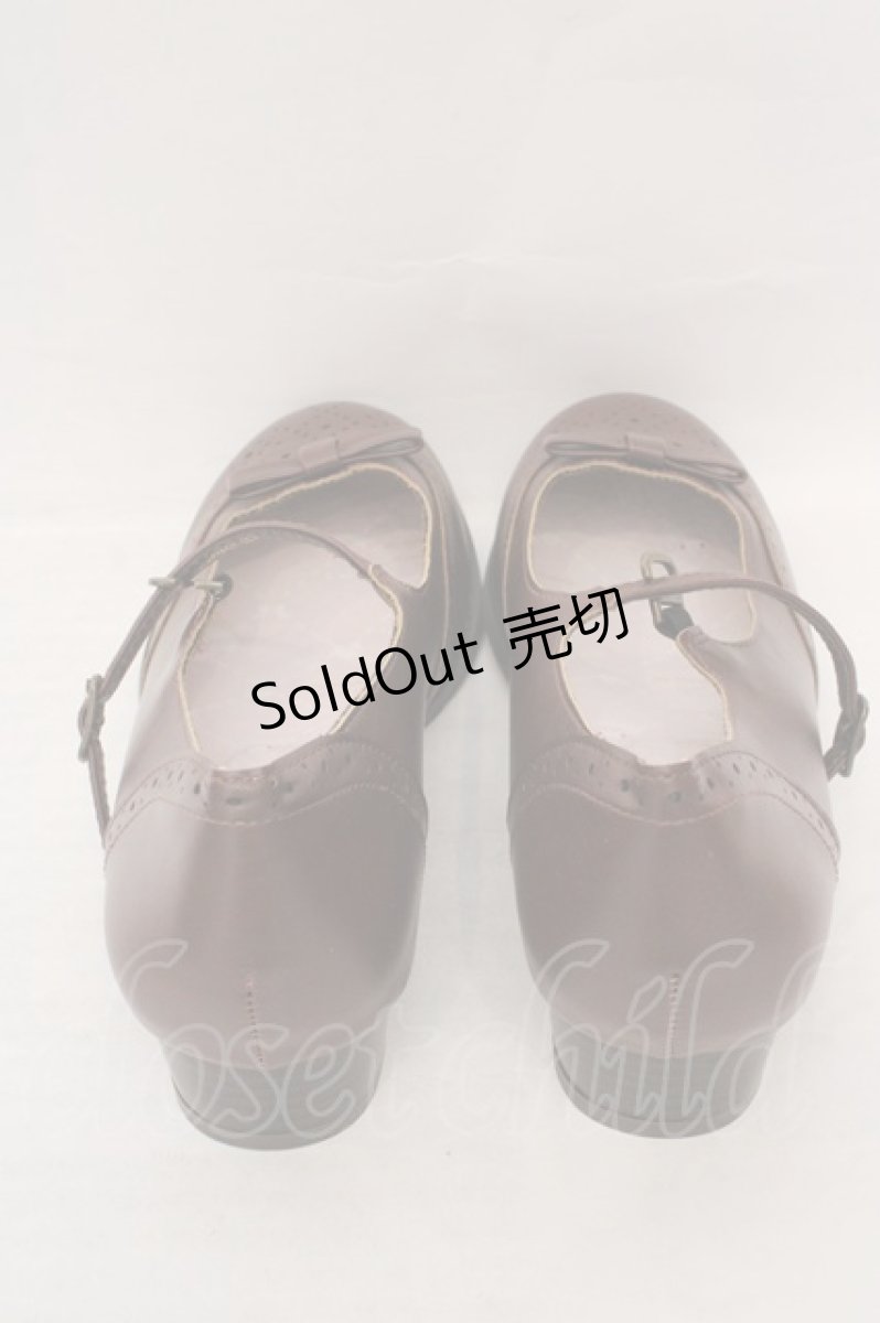 画像3: m petit by misako / サンリオキャラクターズコラボマイメロディパンプス L ブラウン O-26-05-13-012-LO-SH-IG-ZTK060 (3)