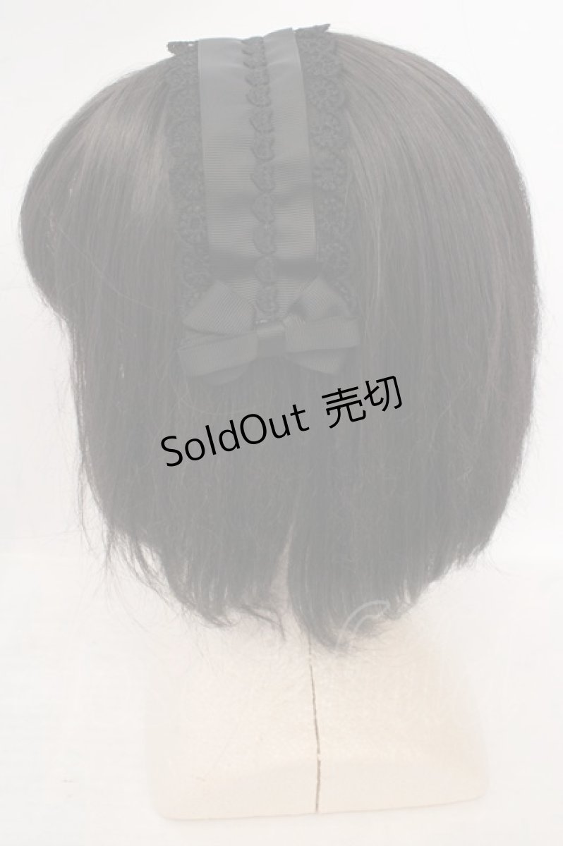 画像3: m petit by misako / TT*AMヘッドドレス  クロ O-26-05-13-003-LO-AC-IG-ZT394-F002 (3)