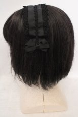 画像3: m petit by misako / TT*AMヘッドドレス  クロ O-26-05-13-003-LO-AC-IG-OS (3)