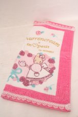 画像1: m petit by misako / サンリオコラボマロンクリームタオルハンカチ 34×35cm シロ×ピンク O-26-05-13-027-LO-ZA-IG-OS (1)