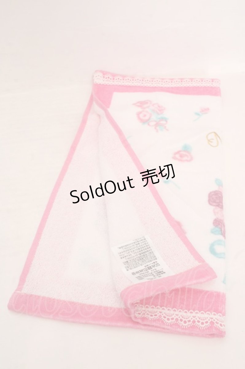 画像2: m petit by misako / サンリオコラボマロンクリームタオルハンカチ 34×35cm シロ×ピンク O-26-05-13-027-LO-ZA-IG-OS (2)