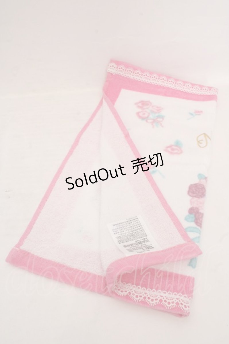 画像2: m petit by misako / サンリオコラボマロンクリームタオルハンカチ 34×35cm シロ×ピンク O-26-05-13-028-LO-ZA-IG-OS (2)