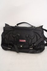 画像1: KILL STAR / Draculyn Messenger Bag（ドラキュリンメッセンジャーバッグ）  ブラック O-26-05-14-036-PU-BG-IG-OS (1)