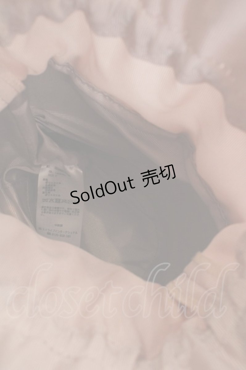 画像3: Maison de FLEUR / フラワーレース2Wayバケツ型バッグ  ラベンダー O-26-05-14-041-LO-BG-OW-ZTK054 (3)