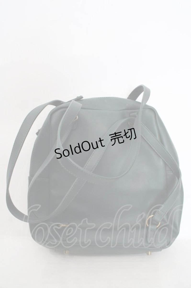 画像2: Maison de FLEUR Petite Robe canone / 別れは告げない2WAYバッグ  グリーン O-26-05-14-048-LO-BG-OW-ZTK059 (2)