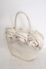 画像2: Maison de FLEUR / ローズトートバッグ  アイボリー O-26-05-14-052-LO-BG-OW-OS (2)