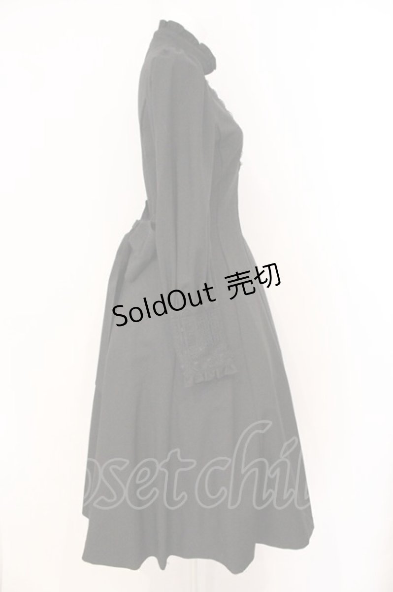 画像3: Sheglit / "Clarinette"レースワンピース M ブラック O-26-05-14-1028-EL-OP-OW-OS (3)