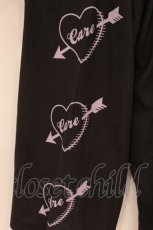 画像3: TRAVAS TOKYO / 「TRAVAS TOKYO × ケアベア SPECIAL COLLABORATION」ケアベア襟付きロンT  ブラック×ラベンダー O-26-05-14-1069-PU-TO-IG-OS (3)