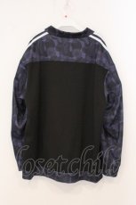 画像3: IRO+IRO / Sleepy Projectさんコラボグッズ　TACTICAL JERSEY JACKET(タクティカルジャージジャケット)  ブラック×パープル O-26-05-14-1008-LO-JA-IG-OS (3)