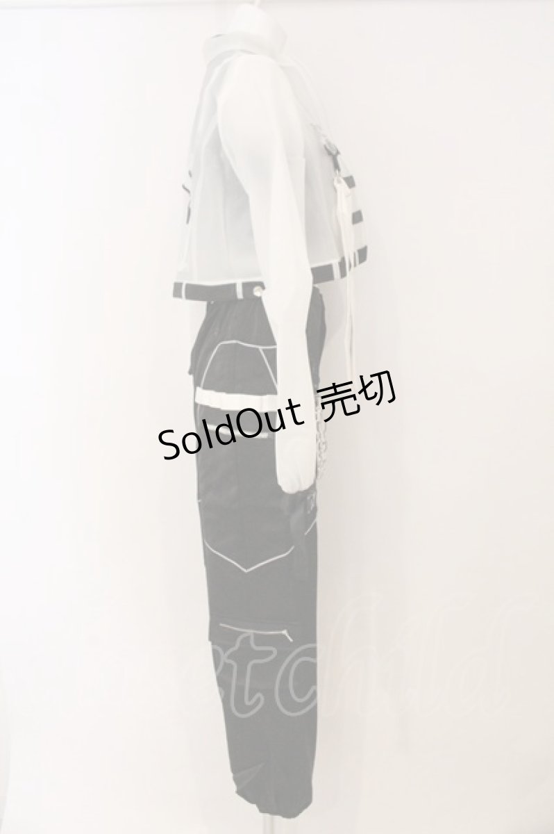 画像3: SUSIN / -THE BASE LINE- TYPE:D セットアップ  ブラック×ホワイト O-26-05-14-1012-PU-OP-IG-OS (3)