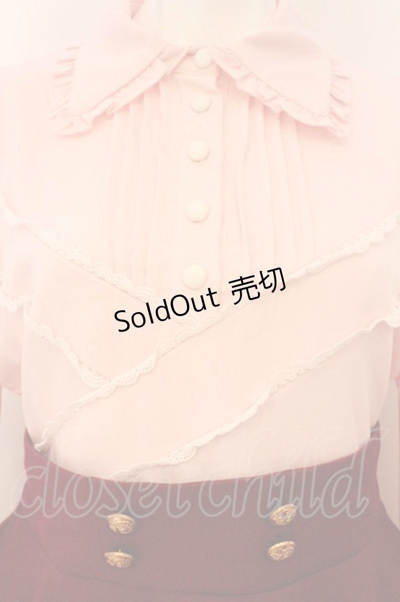 画像2: Favorite / 和洋折衷オフショルワンピース M ピンク×アカ O-26-05-14-1015-LO-OP-IG-OS (2)