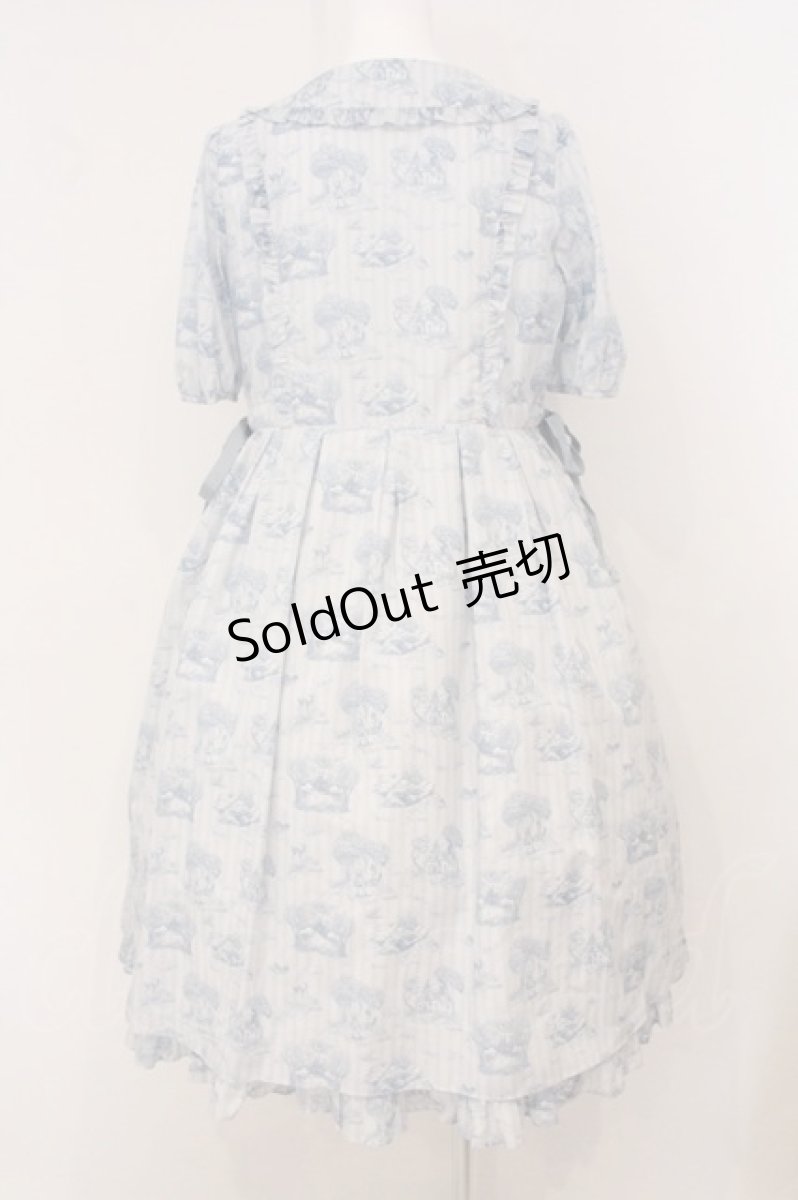 画像5: Emily Temple cute / トワルドジュイ ワンピース M サックス O-26-05-14-1019-ET-OP-OW-OS (5)