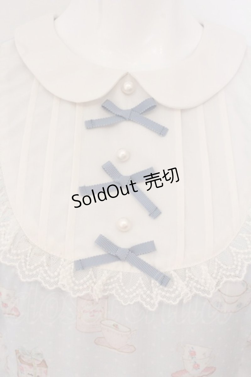画像2: Emily Temple cute / Tea Timeワンピース M サックス O-26-05-14-1020-ET-OP-OW-OS (2)