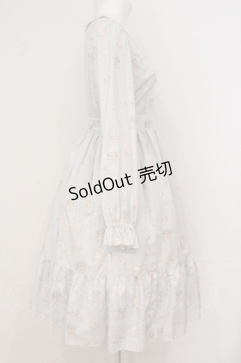 画像4: Emily Temple cute / Tea Timeワンピース M サックス O-26-05-14-1020-ET-OP-OW-OS (4)