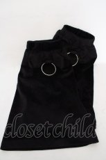 画像2: KRY CLOTHING / 「LEGWARMERS」Oリングレッグウォーマー  ブラック×ホワイト O-26-05-14-009-PU-ZA-IG-OS (2)