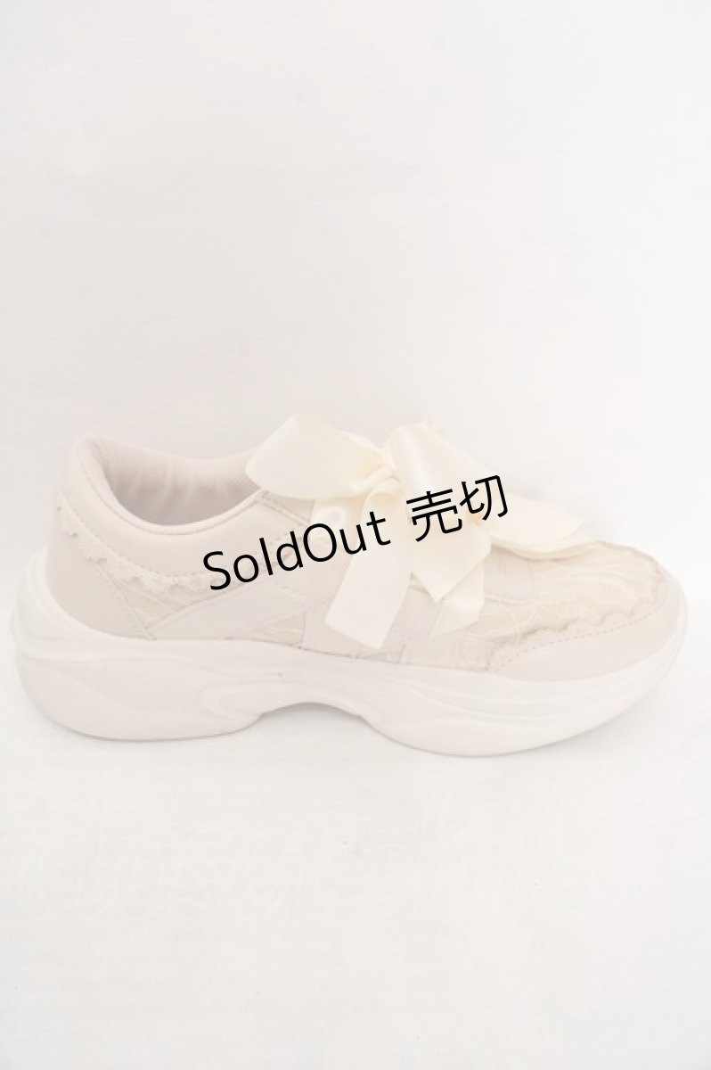 画像5: m petit by misako / NINA'Sコラボスニーカー M アイボリー O-26-05-14-013-LO-SH-IG-OSZTK060 (5)