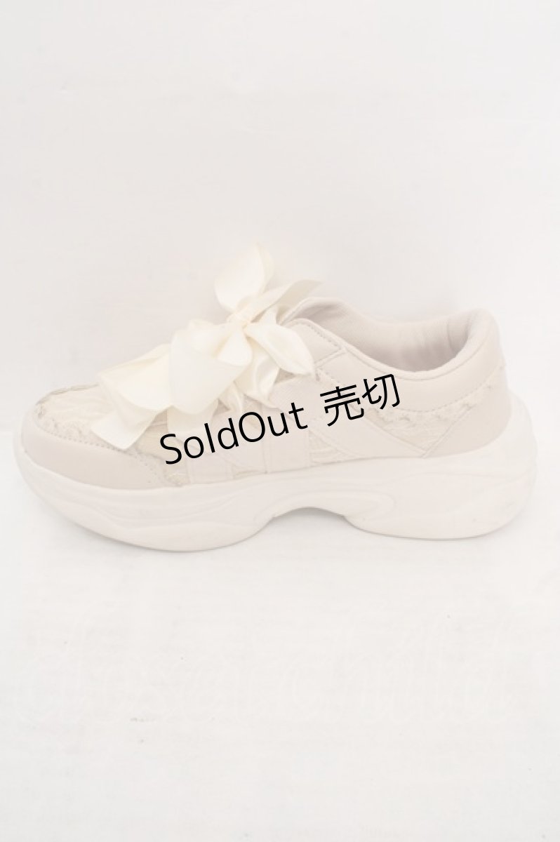 画像8: m petit by misako / NINA'Sコラボスニーカー M アイボリー O-26-05-14-013-LO-SH-IG-OSZTK060 (8)