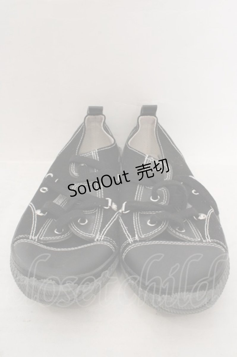 画像2: YOSUKE / レースアップスニーカー L ブラック O-26-05-14-015-PU-SH-IG-ZTK060 (2)
