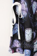 画像2: TRAVAS TOKYO / Distort Watch Shirts（ディストートウォッチシャツ）  ブラック×パープル系 O-26-05-16-003-PU-BL-IG-OS (2)