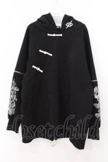 画像1: KRY CLOTHING / 「SUISO」裏起毛BIGチャイナパーカー  ブラック O-26-05-16-033-PU-TO-IG-OS (1)